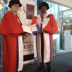 Presentation of Awards to Professor Adebayo Paul by London Graduate School, United Kingdom and Commonwealth University, United Kingdom.